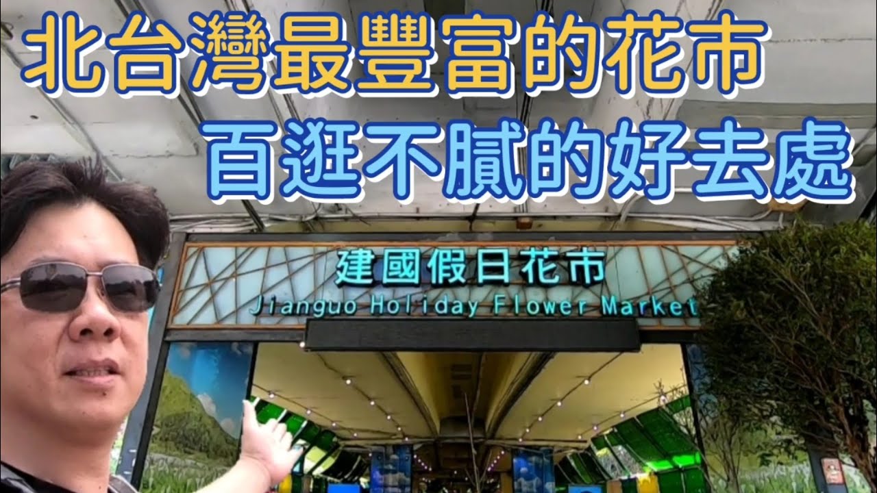 假日限定 建國花市 療癒盆栽賞心悅目 Youtube