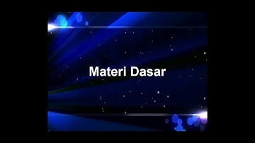 Pengenalan Dasar Bahasa Pemrograman C++