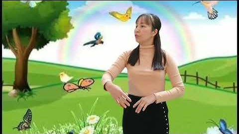 Dạy hát: Con chuồn chuồn. Lứa tuổi: 4-5 tuổi