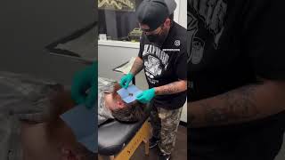 10 gauge eyebrow piercing. Pierced freehand using Leroi Fine Jewelry #piercing #piercer