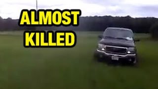 Farmer tries to kill ATV rider