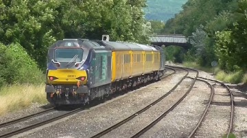 68005 & 68001 1Z16 Reading - Derby R.T.C