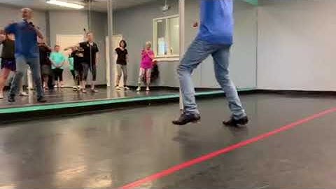 Another One Bites The Dust (slow) - Advanced clogging routine by Josh King