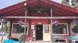 Tour timeout tolsona wilderness campground!