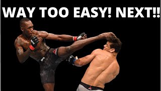 Adesanya SCHOOLS Paulo Costa With a Knockout! Leaves Without a Scratch!