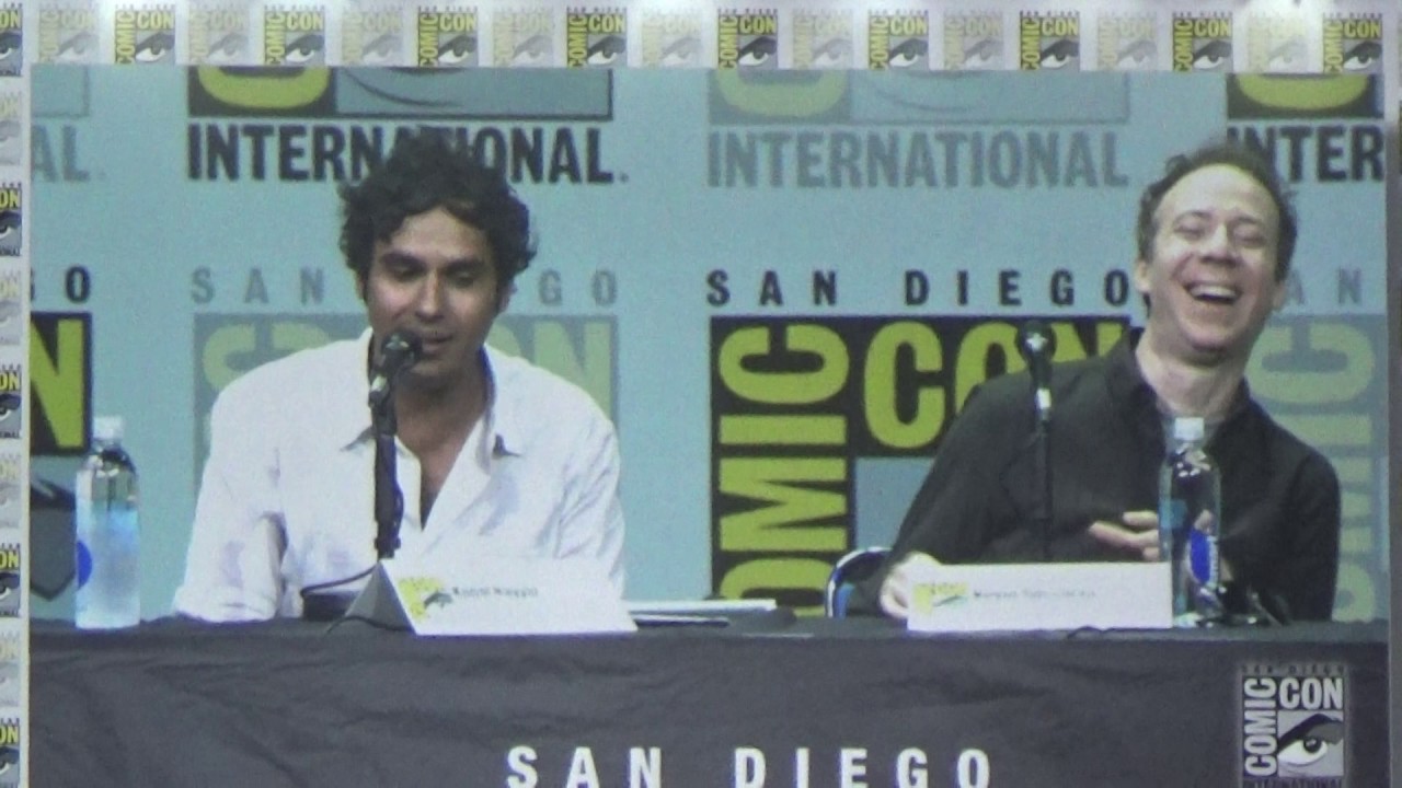 Big Bang Theory SDCC 2017 Highlight: Raj and Stuart in a Hot Tub