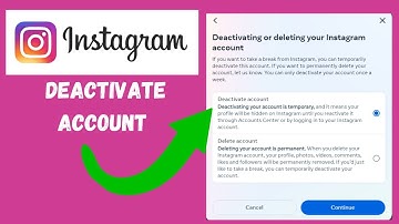 How to Temporarily Deactivate Instagram Account in Computer 2024