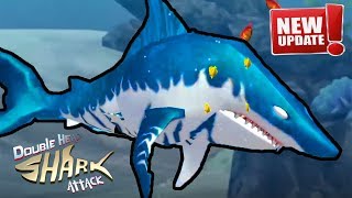 Double Head Shark Attack - Multiplayer - ALL SHARKS UNLOCKED VIP 2019 -  Android Gameplay [FHD] 