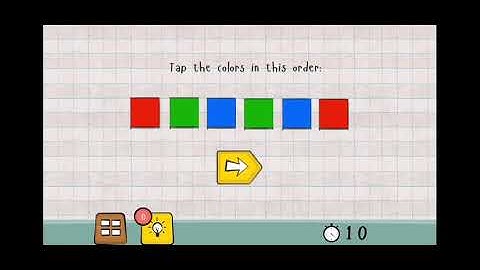 Logic Master 1 - Mind Twist Level 236 Solution | Tap the colors in this order