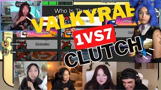 Valkyrae 1vs7 Clutch After Pokimane was Caught 4K on Cams NEW AMONG US MAP The Fungle ft Sykkuno Valkyrae 1vs7 Clutch After Pokimane was Caught 4K on Cams NEW AMONG US MAP The Fungle ft Sykkuno
