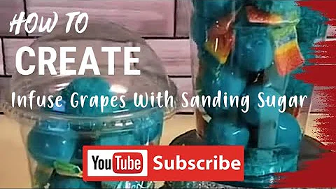 Infused Candy Grapes🍇