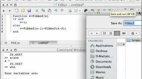 Lecture 5  Scripts and Functions   Videos   Library   Introduction To MATLAB Programming   Mathemati