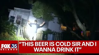 Florida man cracks open beer as they have guns drawn at him by FOX 35 Orlando 31,407 views 9 days ago 2 minutes, 56 seconds