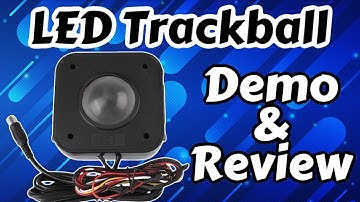 Arcade Trackball Demo & Review - Demoed On Raspberry Pi w/ RetroPie - RetroPie Guy Product Review