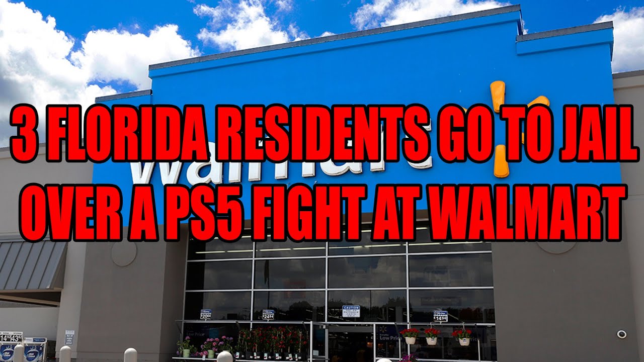 3 Florida Residents Arrested For Fighting Over PS5 at Walmart