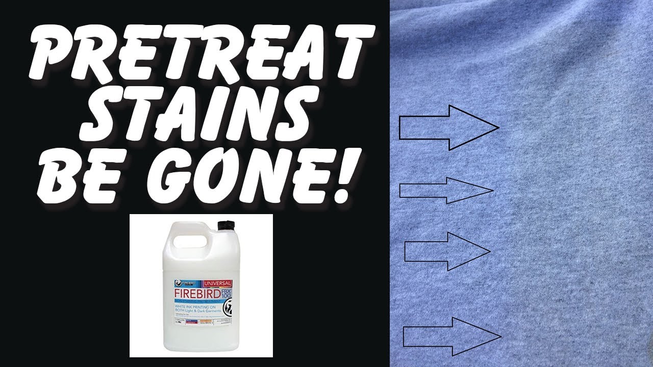 How To Pretreat A Shirt Correctly To Prevent Stains & How To Do It