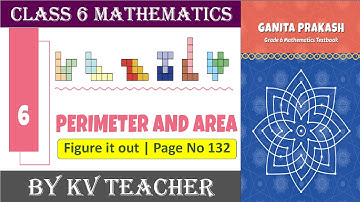 Figure it Out (Pg. 132) | Class 6 Maths - Ganita Prakash Chapter 6 Perimeter and Area