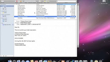 Apple Mac Quick Tips Mail Data Detectors