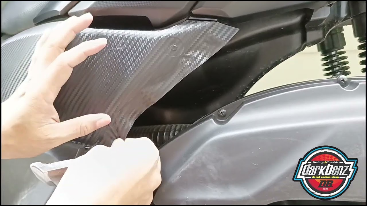 Yamaha Nmax 155 Version 2 Espada Carbon Fiber Sticker Decal - Installation Guide | by DarkBenz