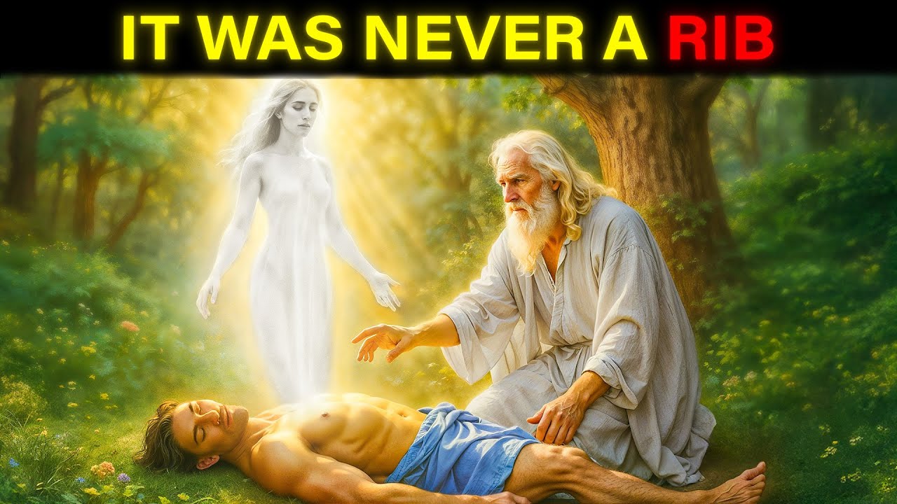 STOP believing Eve came from Adam's Rib. 3000 Year Old Hebrew Text Reveals This