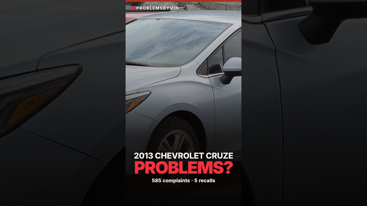 2013 Chevrolet Cruze problems — video thumbnail