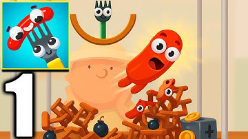 ForkNSausage -Gameplay Walkthrough |Part 1(ios,Android)