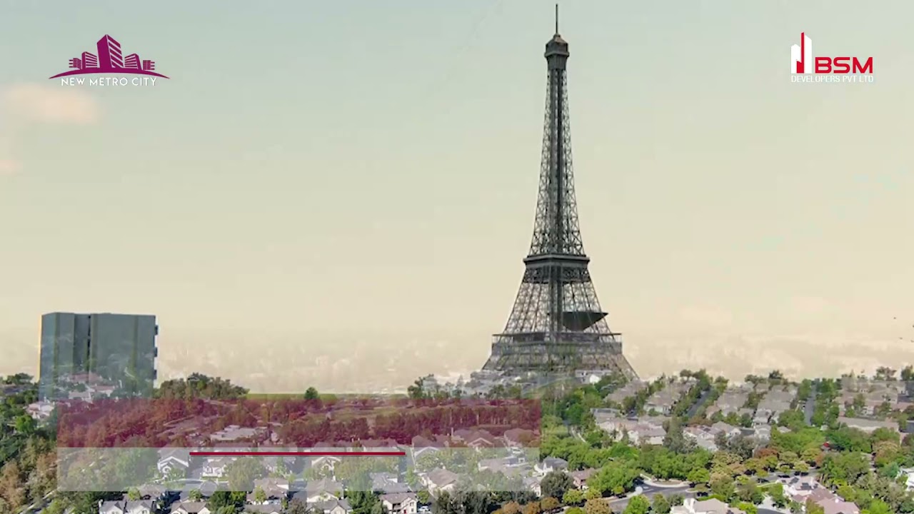Eiffel enclave launched New Metro city