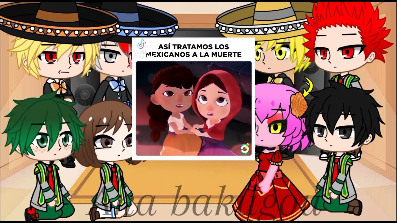 bnha reacciona a Dia de muertos(parte unica) (adelantado)