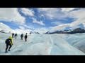 Walking on the Perito Moreno Glacier