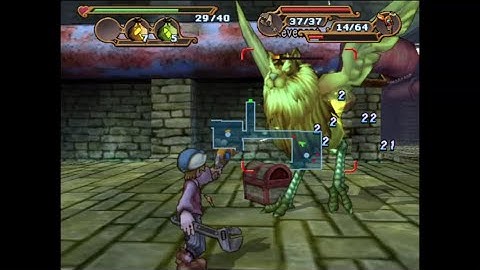 Dark Cloud 2 - Enemy Randomizer All Settings + Chest Randomizer - Part 1 - Underground Channel