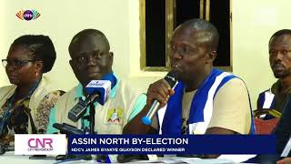 Watch Moment Ec Announced James Gyakye Quayson As Winner Of The By-Election Citi Newsroom