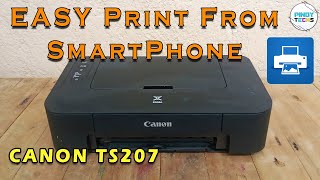 CANON TS207 PRINT FROM PHONE (Tagalog)