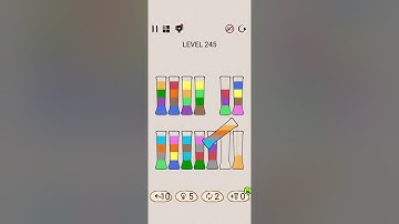 SortPuz Level 245 Walkthrough Solution iOS/Android