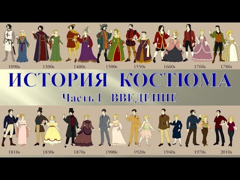 История костюма часть 1 - Введение