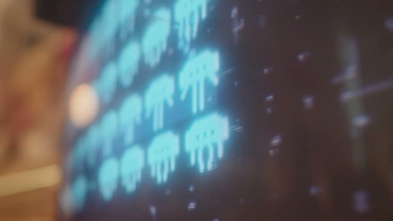 4K TV | Video Game | Console Game | 80S | Free Stock Video Footage