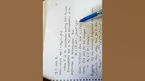 Lecture 12 - Norms and Traces in Algebraic Number Field, Graduation & post-graduation Mathematics