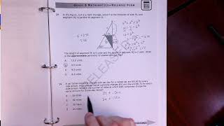 2022 nc 8th grade math eog question 29