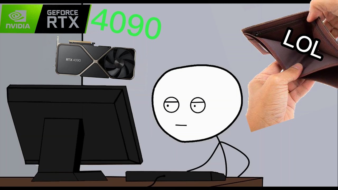 When a poor gamer gets RTX 4090 - YouTube