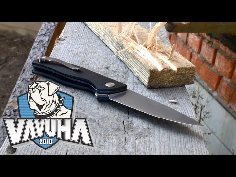 Нож Широгоров Флиппер F-3. Тест замка и не только.