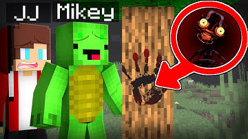 How JJ and Mikey Found The BIGGEST FOOTPRINT Mimic in Minecrat !? - Maizen