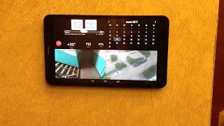 Планшет-метеостанция, система видеомониторинга для дома