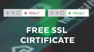 FREE SSL | How to add https:// SSL CERTIFICATE to your website for free.