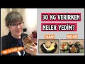 30 Kiloyu Nasıl Verdim? | Gün Gün Neler Yedim? - Haftalık Yemek Rutinim