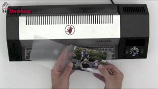 Tamerica Tahsin LAM 330i Professional Hot and Cold Photo Laminator Demo Laminating Demo With The Bs