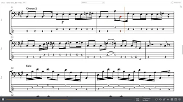 Led Zeppelin - Good Times Bad Times Isolated Bass Tab