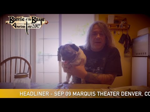 EXODUS - Zetro invites YOU to the Battle of the Bays Tour 2017