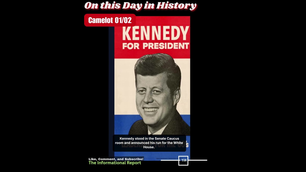 On This Day:  The Day the 60s Really Began (JFK's Announcement) 🇺🇸