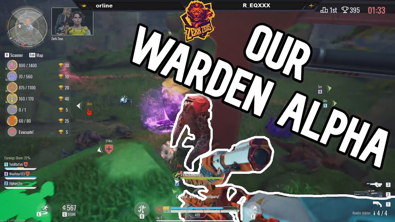 This is our WARDEN ALPHA !?!! ~ The Cycle ~ Playing w/ Friends!!