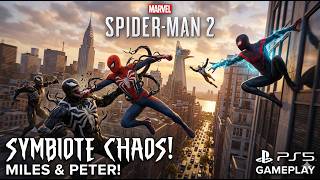 SPIDER-MAN 2 PS5 Gameplay LIVE FULL GAME [4K 60FPS] - No Commentary vertical screenshot 4