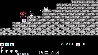 Karnov (PC, DOS). Level 2 walkthrough.